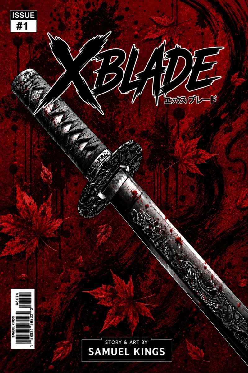 Xblade manga comics wall